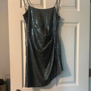 Elegant Silver Dress